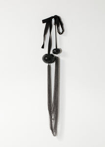 Cascade Necklace in Black